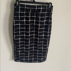 Nice black and white skirt